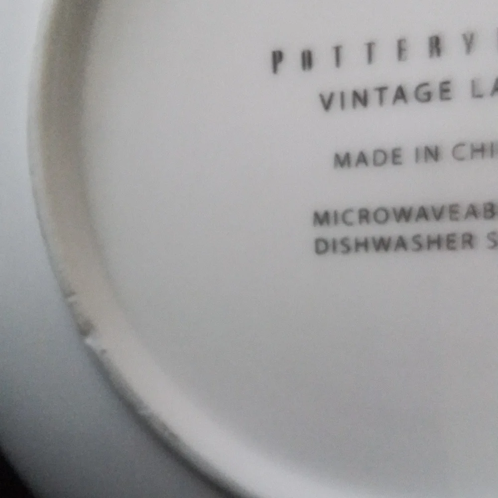 Pottery Barn Vintage Label 7